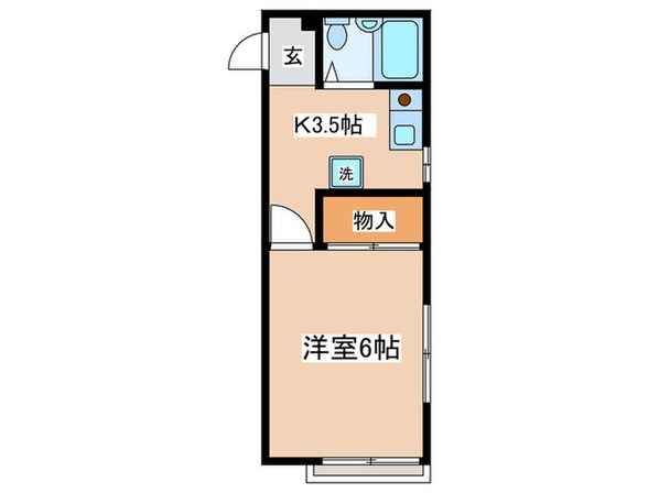 レイヤ調布の物件間取画像